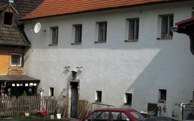 Bílý mlýn u Staňkova - místo bývalého panského sídla.