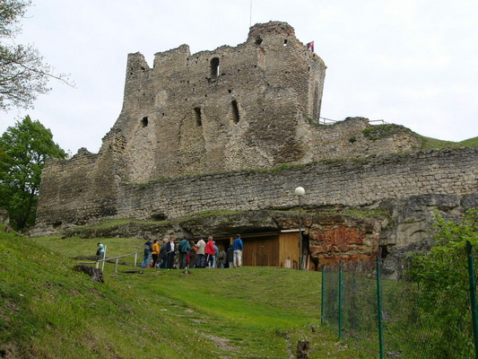 na hradě Michalovice